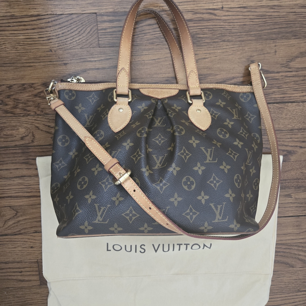 Louis Vuitton Palermo  Monogram Shoulder Bag